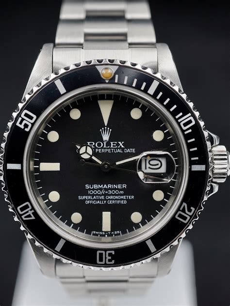 rolex submariner 1983 price|Rolex 16800 matte dial.